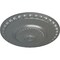 Ekena Millwork Lyon Ceiling Medallion (Fits Canopies up to 3 5/8"), Hand-Painted Platinum, 23 1/2"OD x 3 1/4"P CM23LYPLS - alternate 3